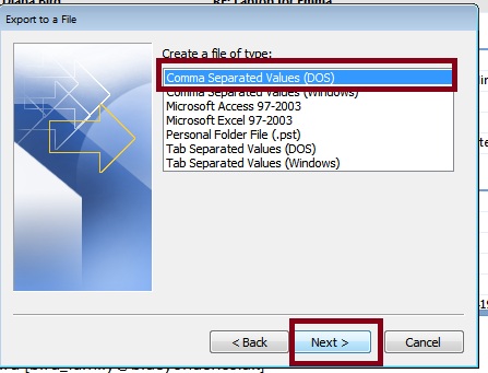 How to Export Outlook Address Book
